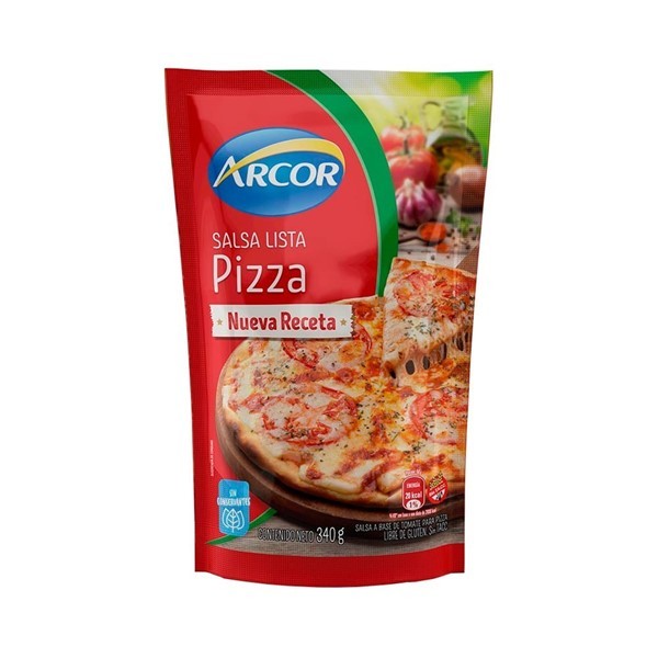 Salsa Arcor Pizza X340g #1