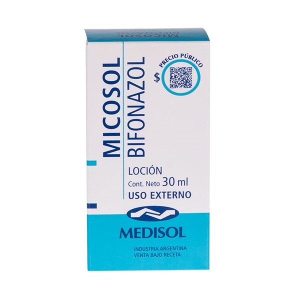Medisol Micosol Bifonazol Loción x 30 ml #1