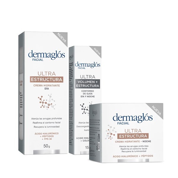 Dermaglos Set Ultra Estructura Día Y Noche 3 Unid alt