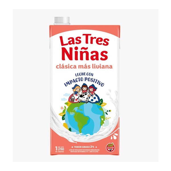 Leche Liviana Uat Las Tres Niñas 2 Fortificada 1 Lt. #1