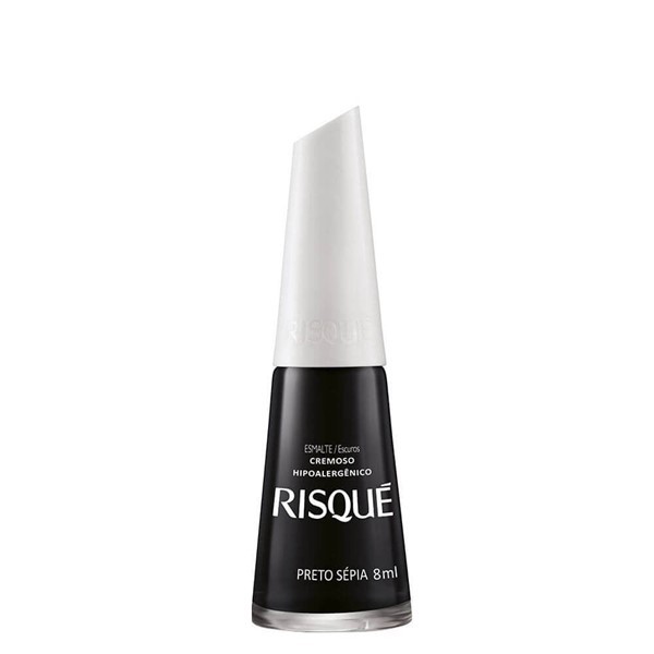 Risque Esmalte de Uñas Cremoso 580 Preto Sepia alt