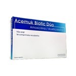 Siegfried Acemuk Biotic Duo Amoxicilina + Acetilcisteína x 14 Comp Recubiertos #1