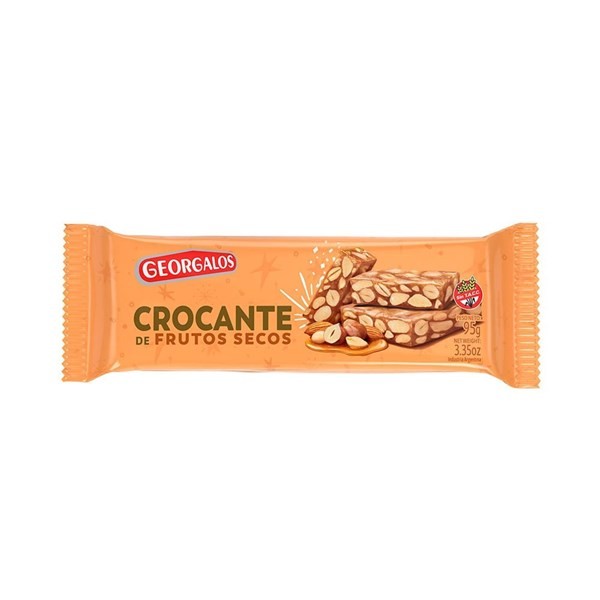 Tableta de Frutos Secos Georgalos 95 g