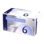 Novofine Aguja Hipodérmica Estéril 32 g Tip 100 #1