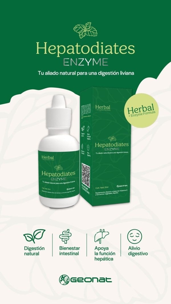 Geonat Suplemento Dietario Hepatodiates  Enzyme | Gotas | Digestivo 30 ml alt