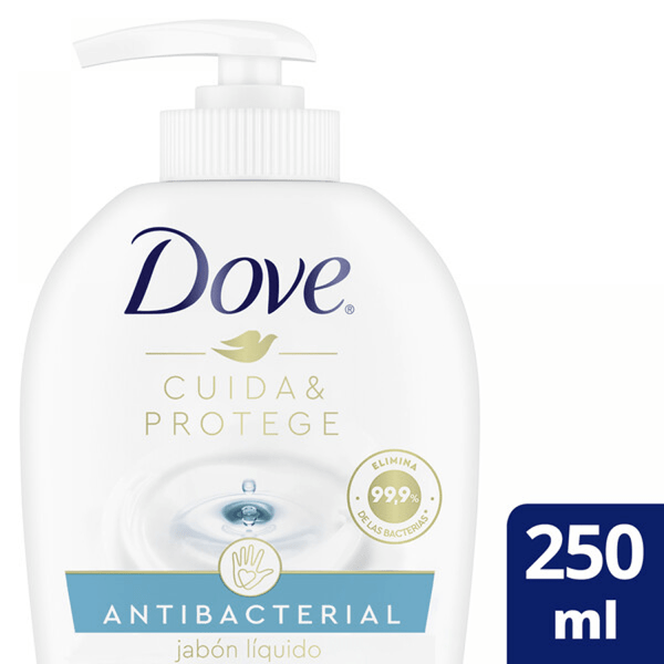 Dove Jabon Liquido Antibacterial Manos 250 ml #1