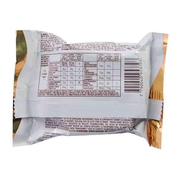 Alfajor Triple Blanco Con Dulce de Leche Tofi 73 gr alt