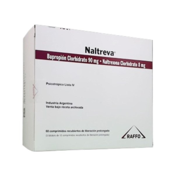 Raffo Naltreva Naltrexona + Bupropion x 60 Comp #1