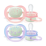 Avent Chupetes Ultra Air Deco Nocturno (0-6m) Scf376/12 (2 Unidades) #1