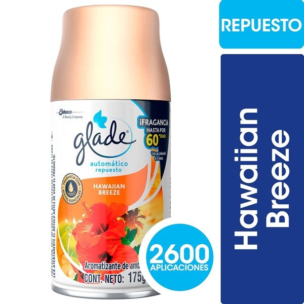 Glade Aromatizante Automático Repuesto Hawaiian Breezee