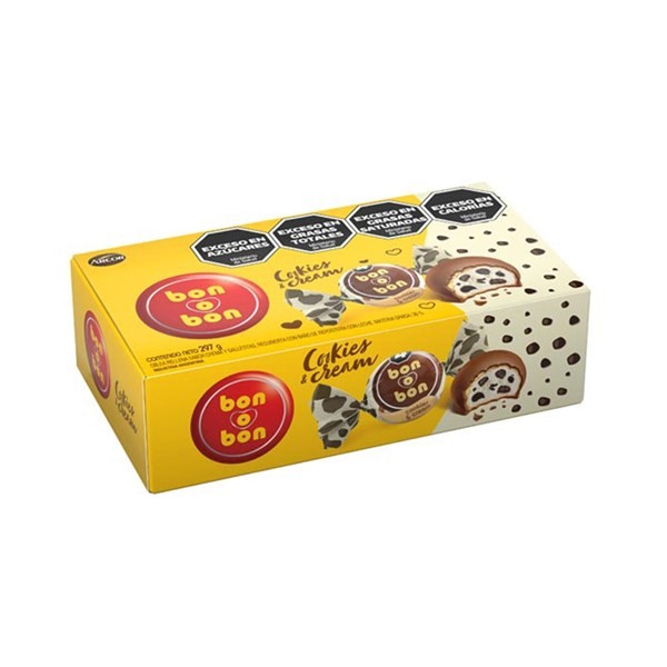 Bombón Cookies Cream Bon O Bon en Caja 297 Grs #1