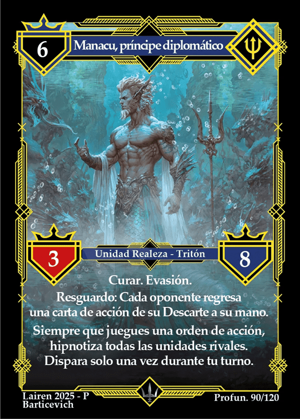 090 Manacu, Principe Diplomatico - Coste 6