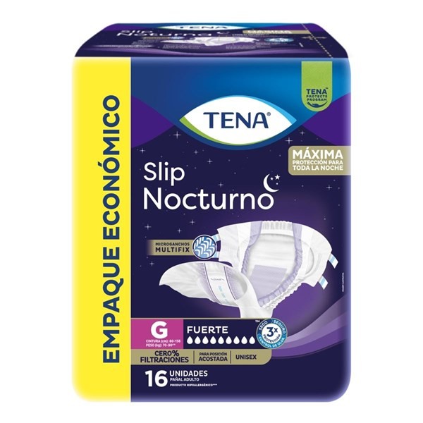 Tena Slip Nocturno g (16 Unidades) #1