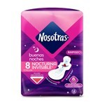 Nosotras Toalla Buenas Noches Invisible Rapisec (8 Unidades) #2