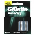 Cartuchos Para Afeitar Gillette Mach3 2 Unidades #2