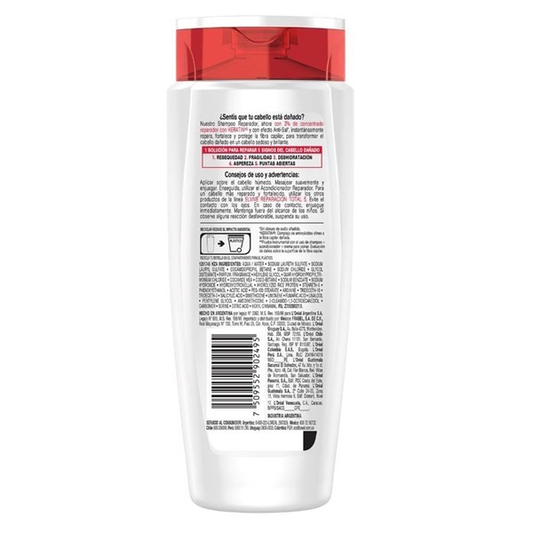 Shampoo Elvive 2 en 1 Reparación Total 5 x 750 ml alt