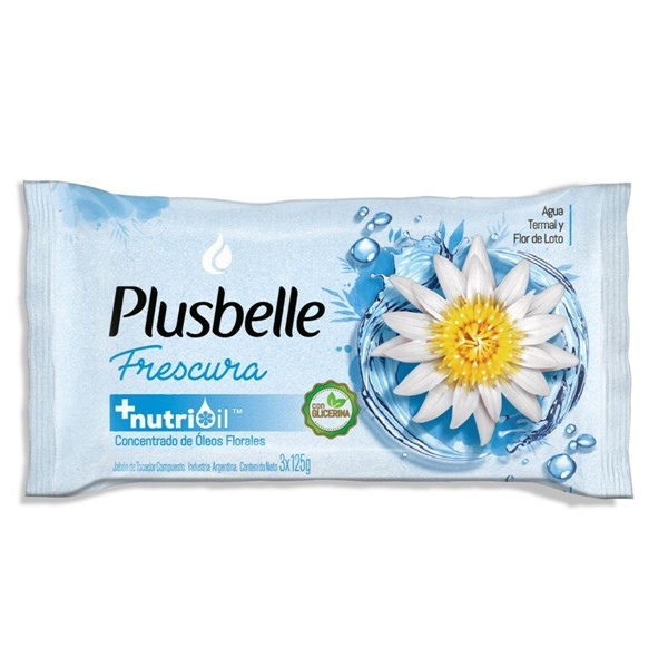 Plusbelle Jabon Frescura Intensa 120 gr 3 (Unidades) #1