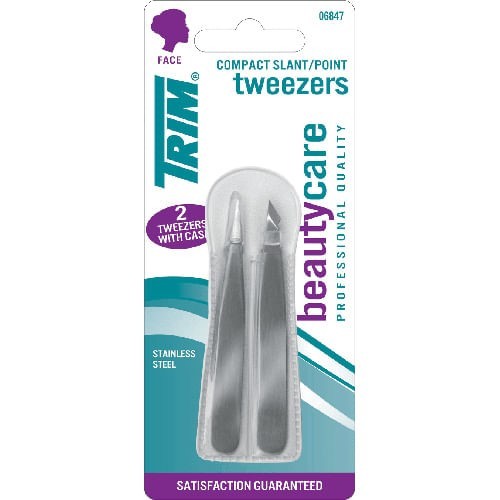 Set Pinza Compacta Oblicua Y De Punta