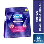 Oral B Tiras Blanqueadoras 3D White Lux (14 Sobres) #1