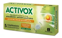 Activox x 5 comprimidos #1