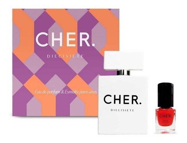 Cher Diecisiete Perfume Mujer Edt Spray 50 ml Esmalte Uñas #1