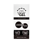 Jactans Esmalte Kit Efecto Gel Negro #1