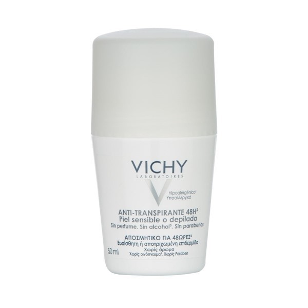 Vichy Desodorante de Piel Sensible Antitranspirante 48 Horas Rollon 50 ml alt