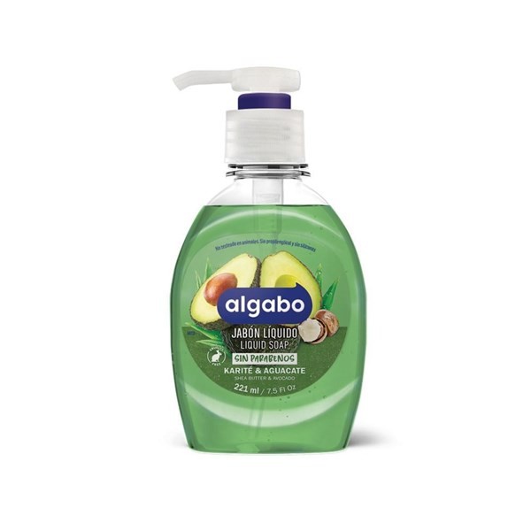 Jabón Líquido Karité Aguacate Algabo 221 ml #1