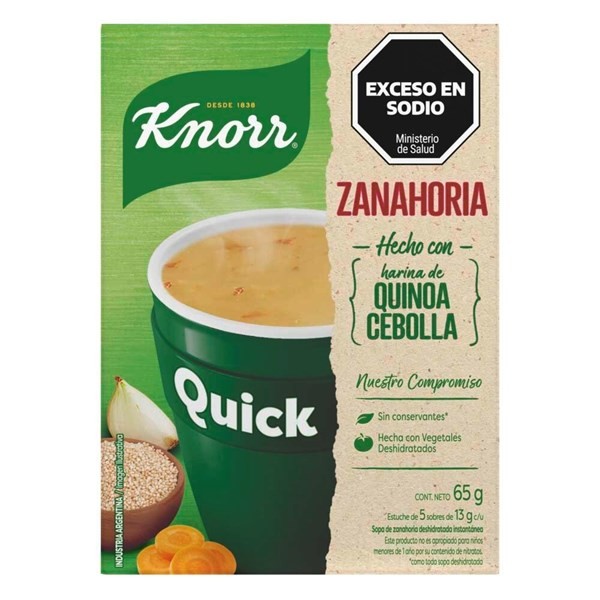 Sopa Knorr Quick Zanahoria 65 Xg alt