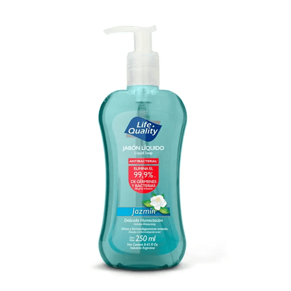 Life Quality Jabón Líquido Jazmín Antibacterial 250 ml #1