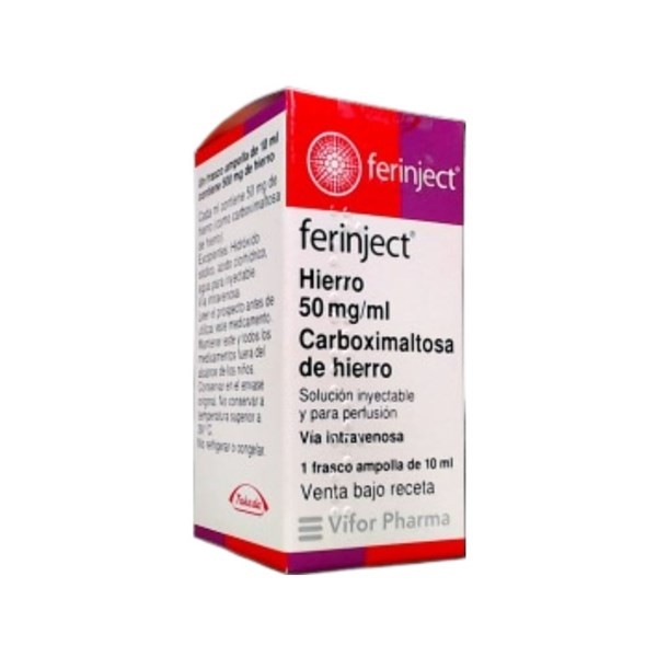 Temis Lostaló Ferinject Hierro x 1 Frasco Ampolla x 10 ml #1