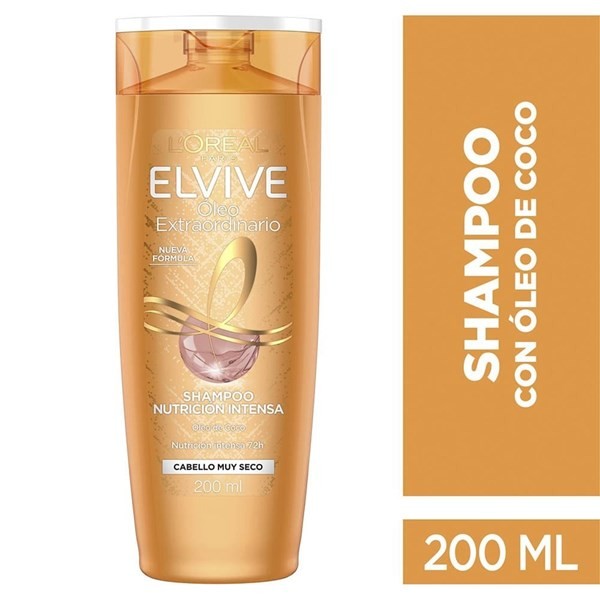 Shampoo Elvive Oleo Extraordinario Coco 200 ml #1