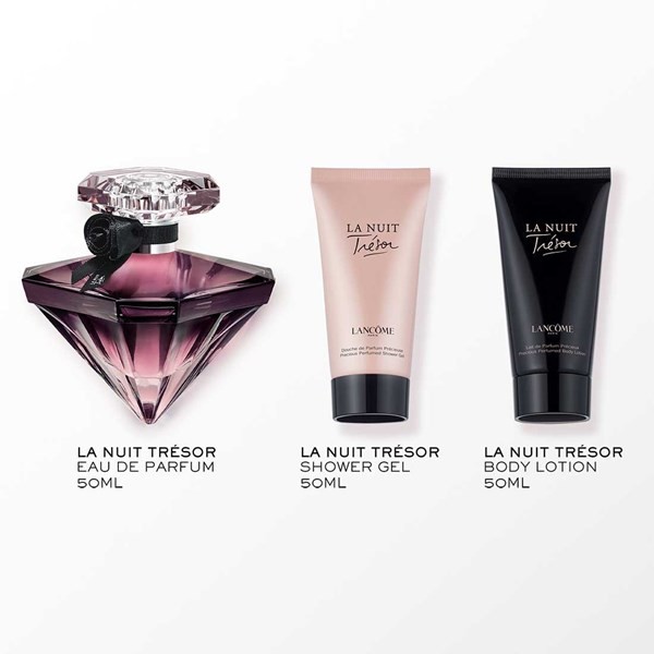 Lancome La Nuit Trésor Edp 50 ml + Shower gel + Body Lotion alt