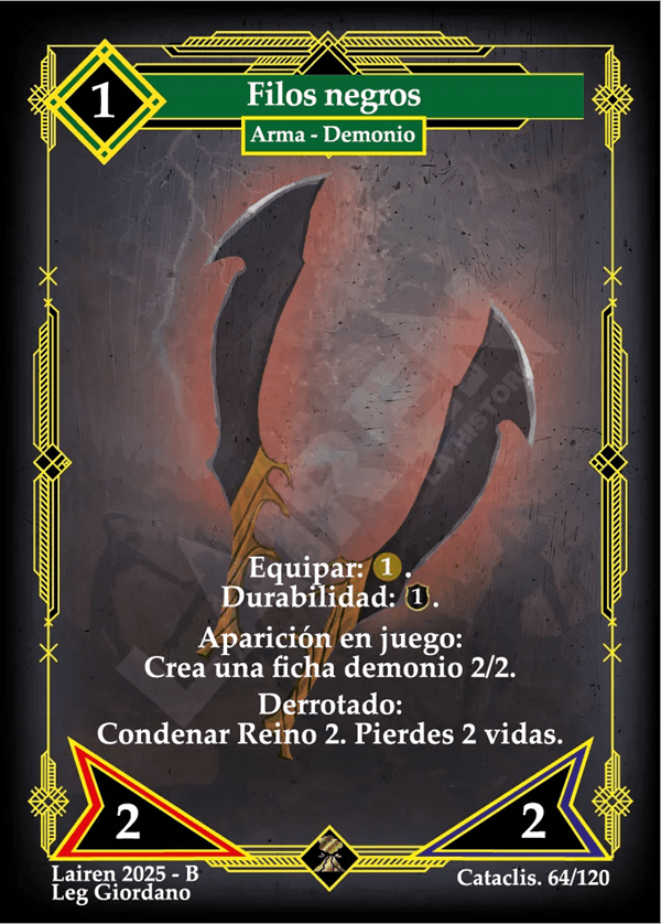 064 Filos Negros - Coste 1 #1