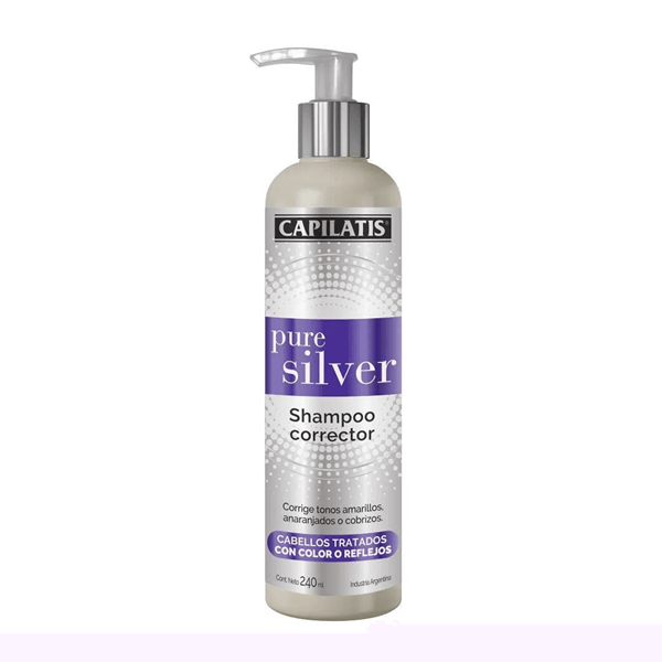 Capilatis Shampoo Corrector Pure Silver. Línea Puro Rubio 240 ml #1