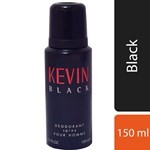 Desodorante Kevin en Aerosol Masculino Black 123 cc. #1