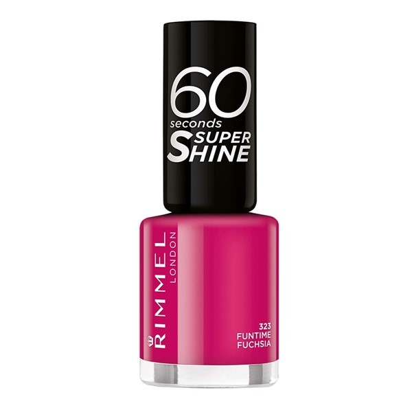 Rimmel Esmalte Para Uñas 60 Segundos 8 Ml | 323 Funtime Fuchsia #1
