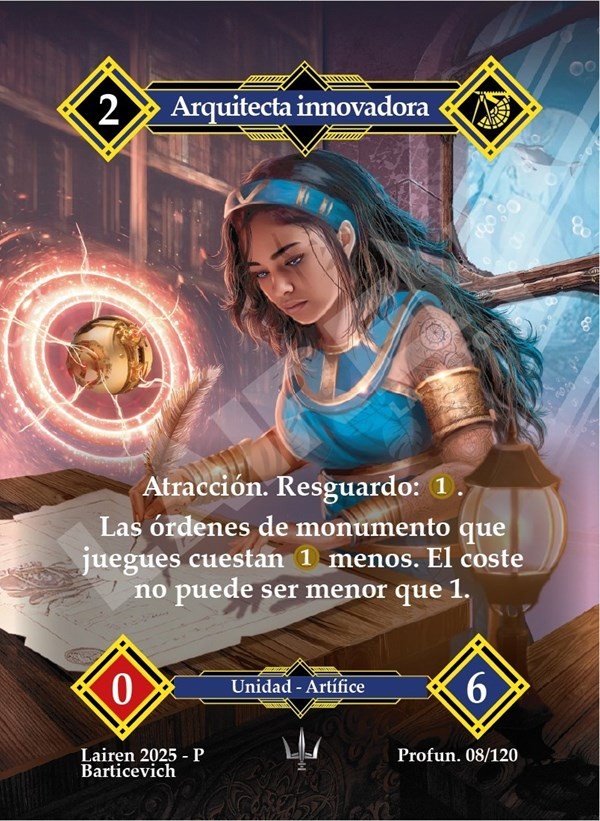 008 Arquitecta Innovadora Full Art - Coste 2 #1