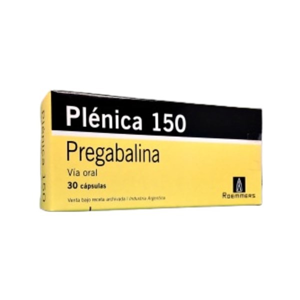 Roemmers Plenica Pregabalina 150 Mg x 30 Cáps #1