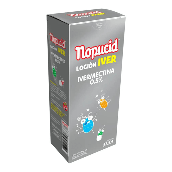 Nopucid Loción Ivermectina 0.5% Spray x60ml