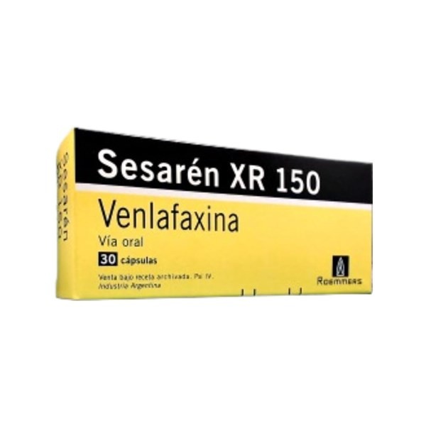Roemmers Sesaren Xr Venlafaxina 150 Mg x 30 Cáps #1