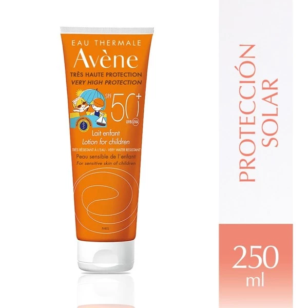 Avene Protector Solar Leche Especial Niños Fps50+ 250 ml