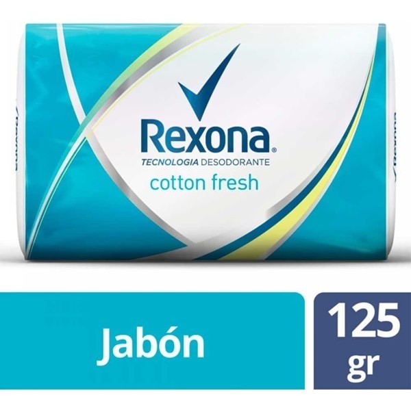 Rexona Cotton Fresh Antibacterial Jabón Barra x 125 g