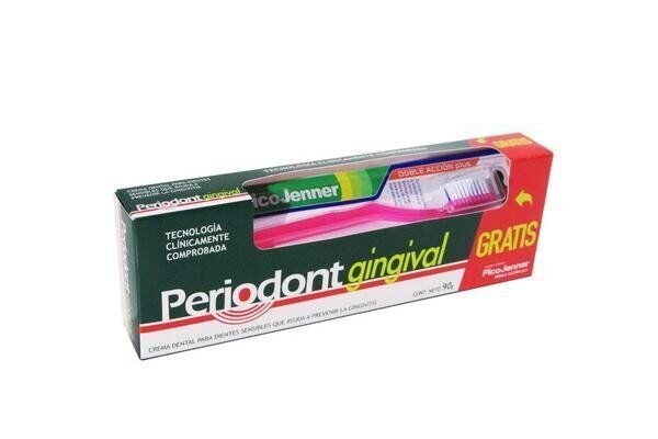 PERIODONT PACK Crema Dental Gingival 90 gramos + Pico Jenner Cepillo Dental #1
