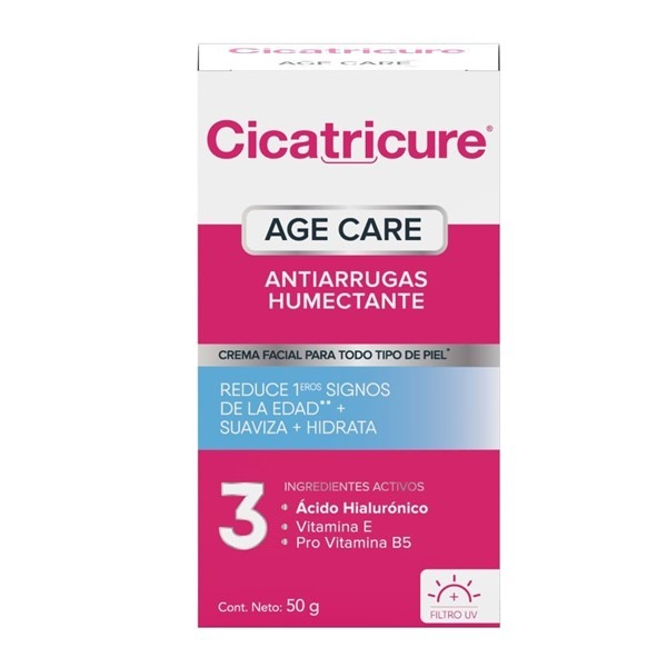 Cicatricure Crema Facial Age Care Antiarrugas Humectante 50 gr alt