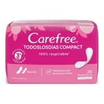 Protectores Diarios Carefree Compact Todos Los Días x 20 un #4