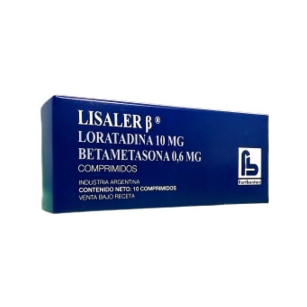 Fortbenton Lisaler ß Loratadina + Betametasona x 10 Comp #1