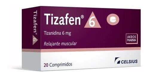 Tizafen 6 mg 20 comp #1