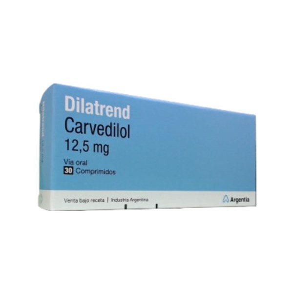 Siegfried Dilatrend 12,5 Mg Carvedilol x 30 Comp Ranurados #1