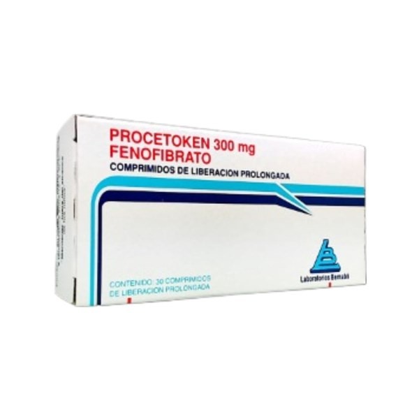 Laboratorio Bernabó Procetoken Fenofibrato 300 Mg x 30 Comp #1